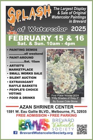 Splash! of Watercolor Art Show 2025 Melbourne, FL