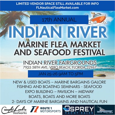 "Dive Into Deals and Discoveries at the 17th Annual Indian River Marine Flea Market & Boat Sale – Ja