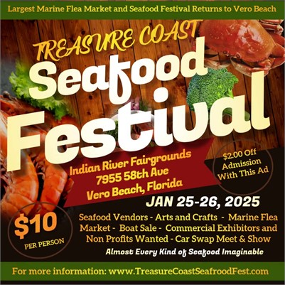 Vendors Wanted Treasure Coast Seafood Festival - Vero Beach