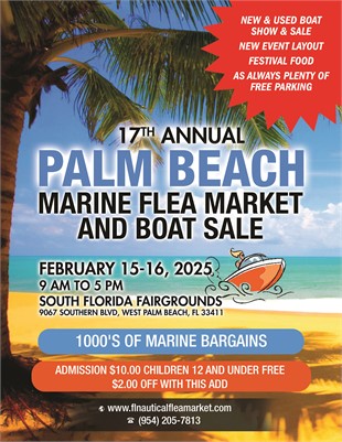 17th Annual Palm Beach Marine Flea Market, Boat Sale, and Seafood Festival Returns to South Florida 