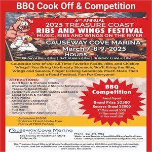 6th Annual Treasure Coast Ribs Wings & Music Festival 